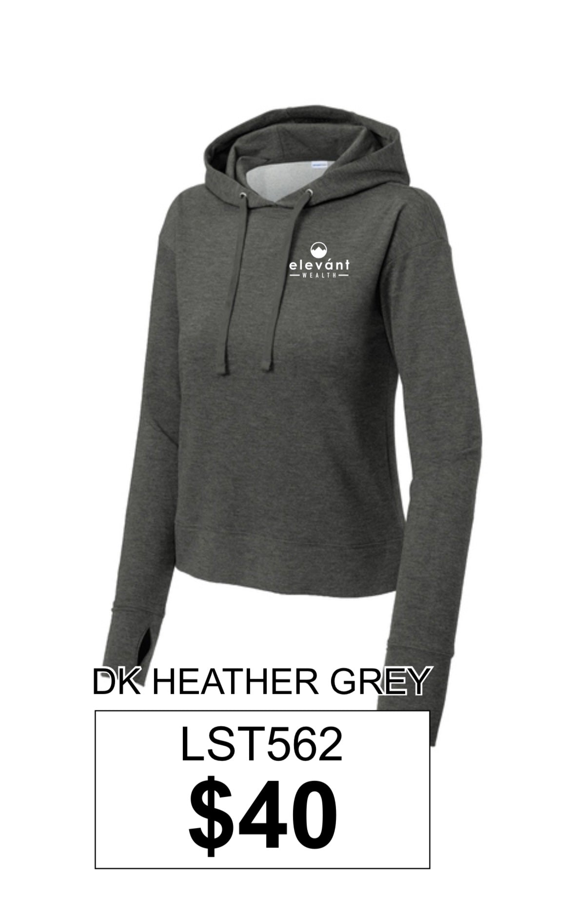 Elevant Wealth Sport-Tek® Women's Sport-Wick® Flex Fleece Pullover Hoodie
