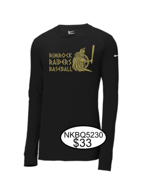 RIMROCK Nike Dri-FIT Cotton/Poly Long Sleeve Tee