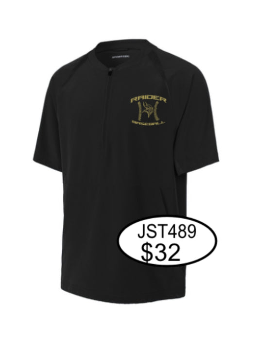RIMROCK Sport-Tek® Repeat 1/2-Zip Short Sleeve Jacket
