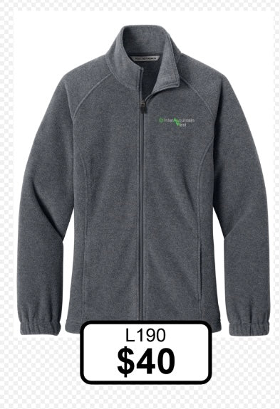 Intermountain West Port Authority® Women’s Plush Fleece Full-Zip Jacket