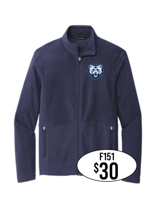 TFHS Port Authority® Accord Microfleece Jacket in Navy