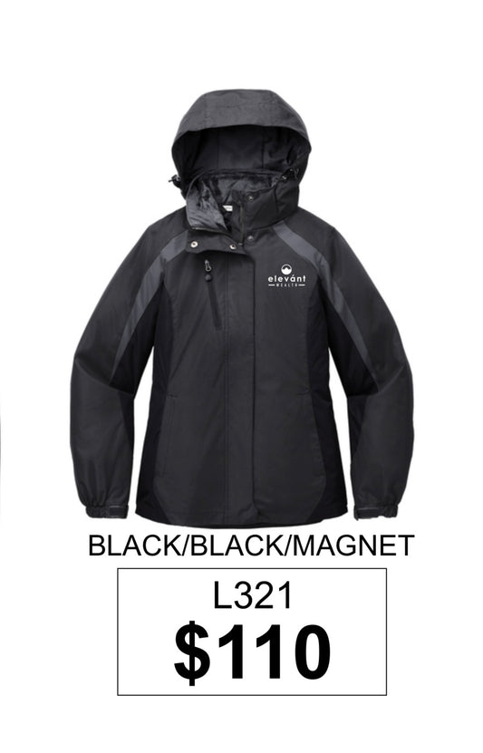 Elevant Wealth Port Authority® Women's Colorblock 3-in-1 Jacket