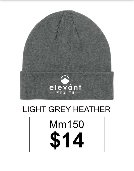 Elevant Wealth Mercer+Mettle® Soft Blend Beanie in Light Grey Heather