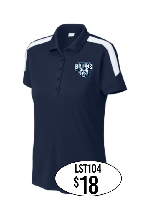 TFHS Sport-Tek® Women’s Competitor™ United Polo in Navy/White