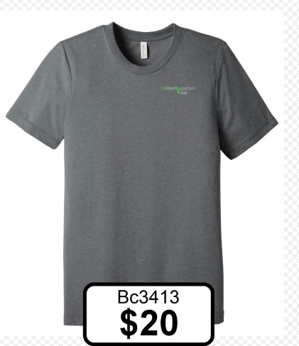 Intermountain West BELLA+CANVAS® Unisex Triblend Short Sleeve Tee