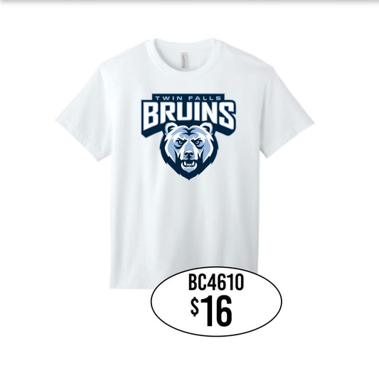 TFHS BELLA+CANVAS® Unisex 7.5-Ounce Heavyweight Tee in White