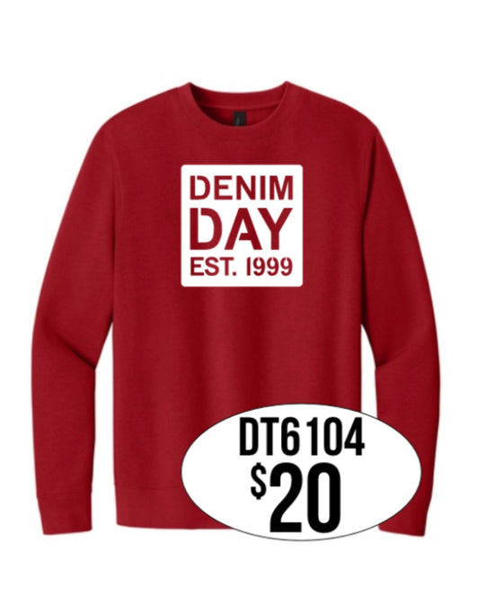Denim Day District® V.I.T.™ Fleece Crew
