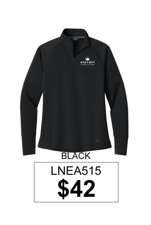 Elevant Wealth New Era® Women’s Stand Out 1/4-Zip
