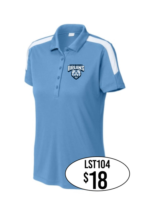 TFHS Sport-Tek® Competitor™ United Polo in Carolina Blue