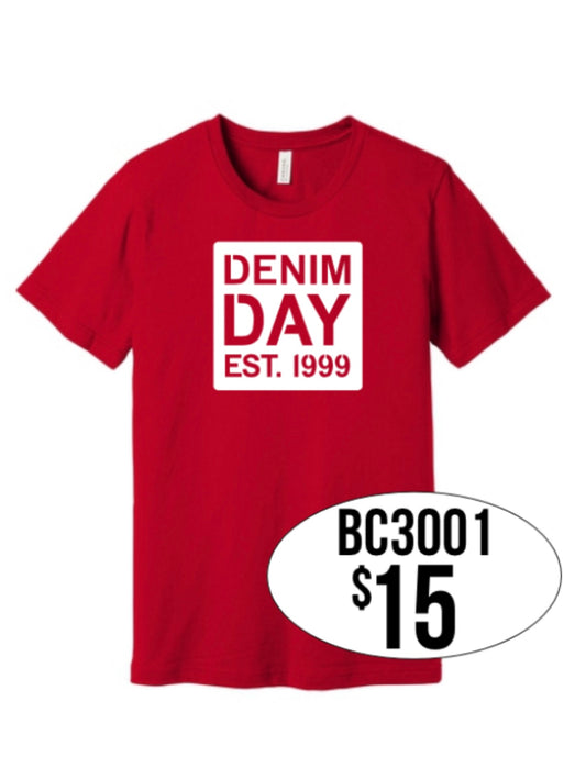 Denim Day BELLA+CANVAS ® Unisex Jersey Short Sleeve Tee