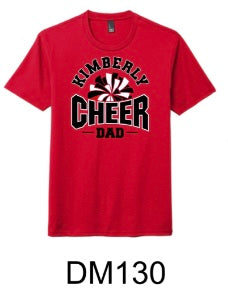 Cheer Dad Red District ® Perfect Tri ® Tee