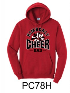 Cheer Dad Port & Company® Core Fleece Pullover Hooded Sweatshirt