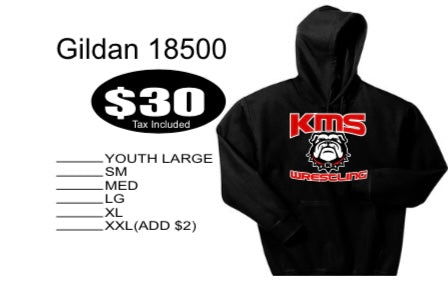KMS Wrestling Hoodie