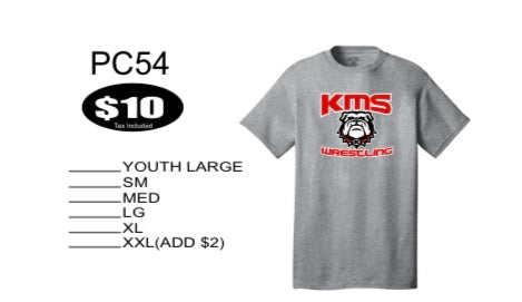 KMS Wrestling Tshirt