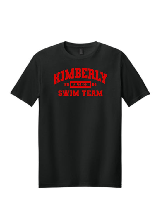 Kimberly Swim Black Gildan Softstyle® T-Shirt