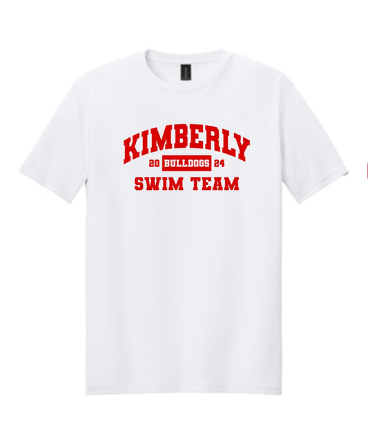 Kimberly Swim White Gildan Softstyle® T-Shirt