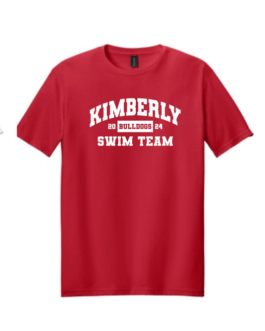 Kimberly Swim Red Gildan Softstyle® T-Shirt