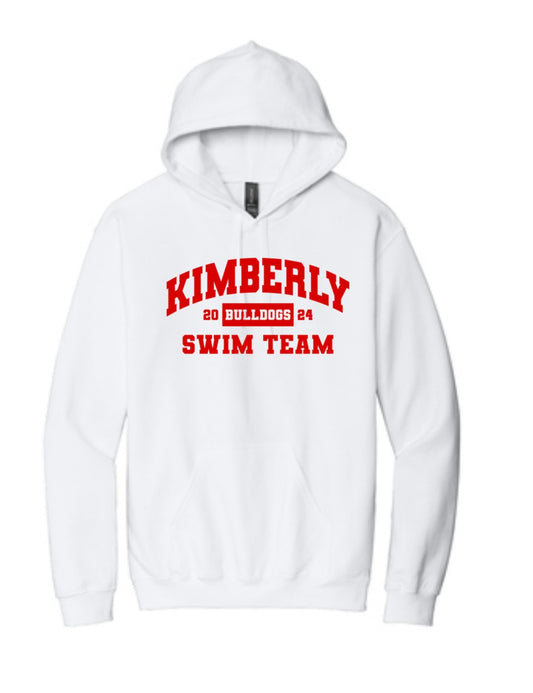Kimberly Swim White Gildan® Softstyle® Pullover Hooded Sweatshirt