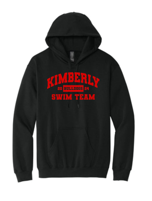 Kimberly Swim Black Gildan® Softstyle® Pullover Hooded Sweatshirt