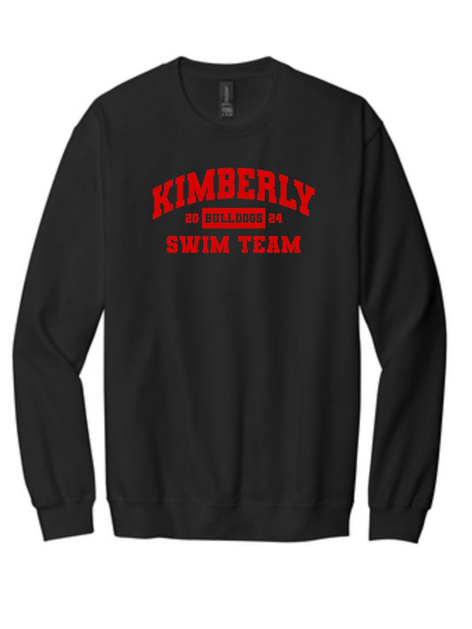 Kimberly Swim Black Gildan® Softstyle® Crewneck Sweatshirt