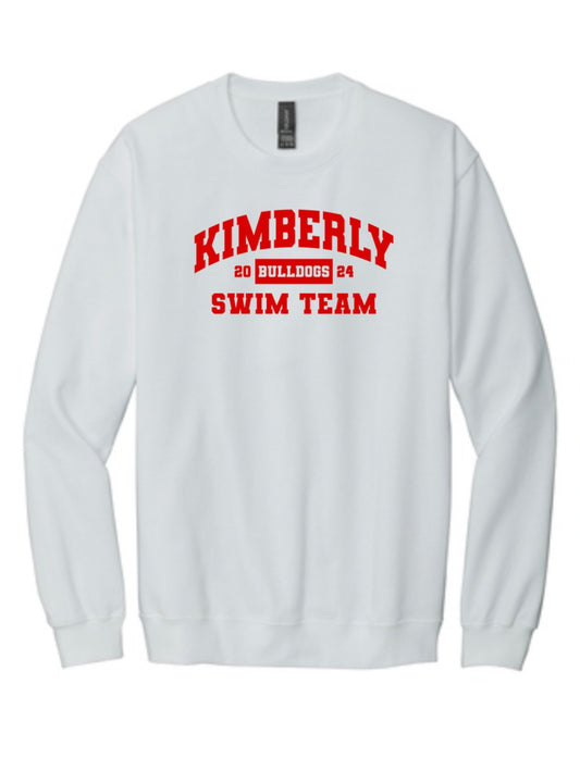 Kimberly Swim White Gildan® Softstyle® Crewneck Sweatshirt
