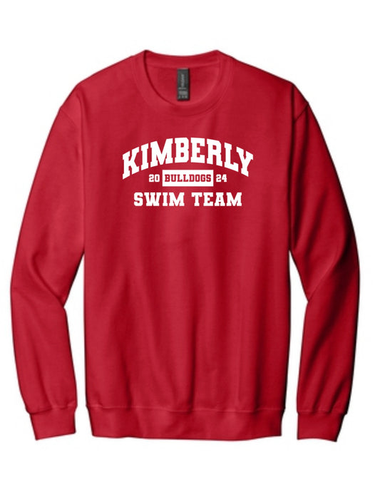 Kimberly Swim Red Gildan® Softstyle® Crewneck Sweatshirt