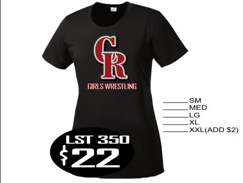 Canyon Ridge Girls Wrestling Tshirt