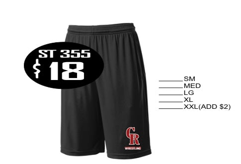 Canyon Ridge Boys Wrestling Shorts
