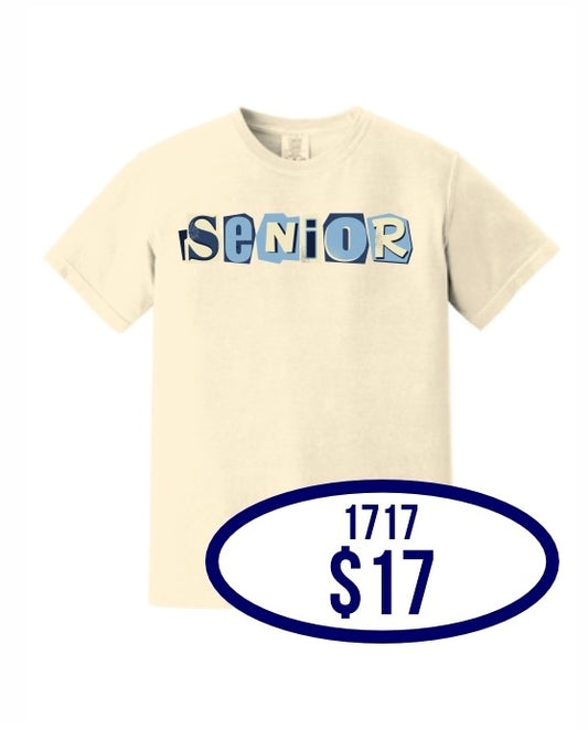 TFHS Ivory Short Sleeve SENIOR Tshirt