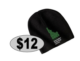 Port Authority® 100% Cotton Beanie- Black