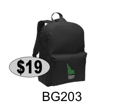Port Authority® Value Backpack- Black