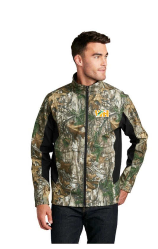Port Authority Camouflage Colorblock Soft Shell