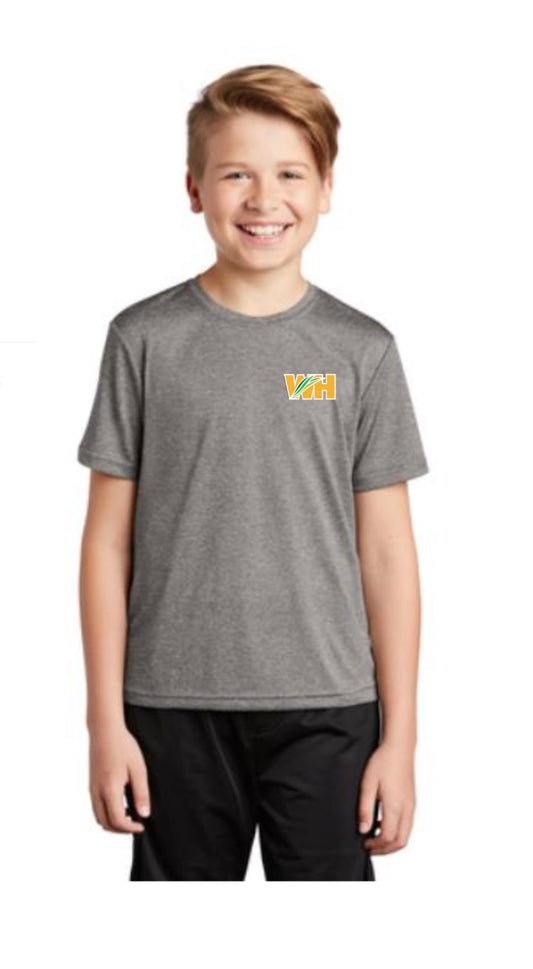 Sport Tek Youth Heather Contender Tee