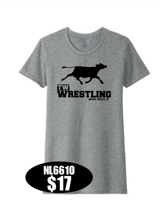 TW WRESTLING Next Level Apparel® Women’s CVC Tee
