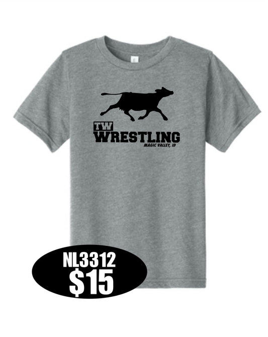 TW WRESTLING Next Level Apparel® Youth CVC Tee