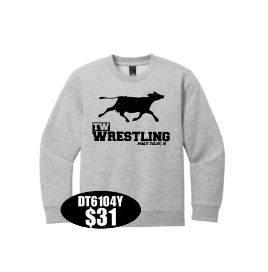 TW WRESTLING District® Youth V.I.T.™ Fleece Crew
