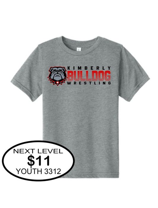Kimberly Wrestling Next Level Apparel® Youth CVC Tee