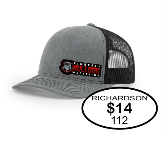 Kimberly Wrestling Hat in Heather Gray/Black