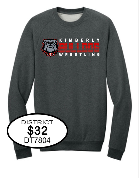 Kimberly Wrestling District® Cloud Fleece Crew